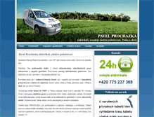 Tablet Screenshot of elpropa.cz